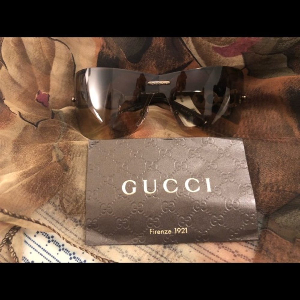 Gucci rimless sunglasses